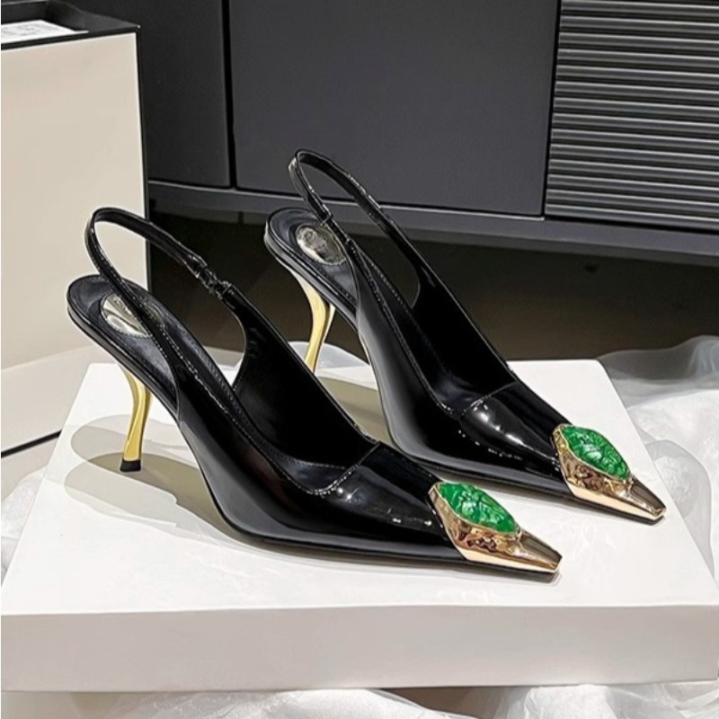Women Shoes Formal - Designer Street Style Design Inlay Diamonds