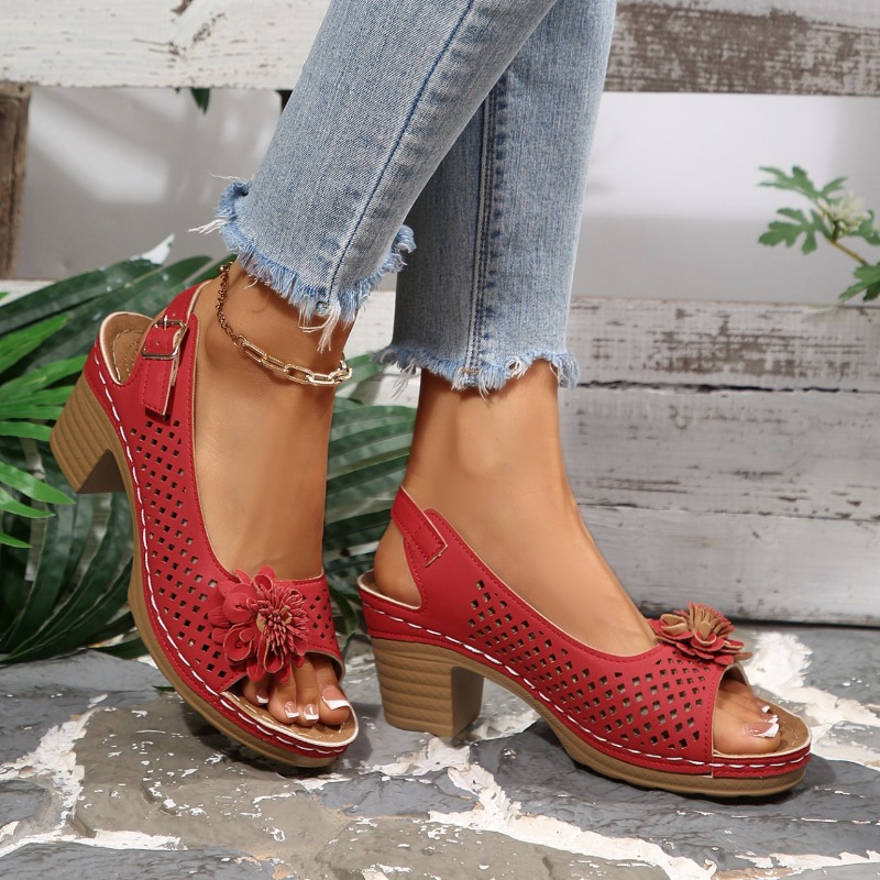 Women Chunky Heel Sandals Summ - Women'S Shoes Popular review and price