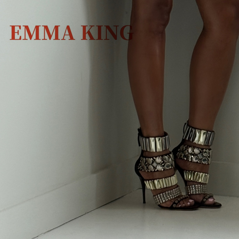 Black Embellished Ankle Strap  - Gladiator Sandal Women review and price