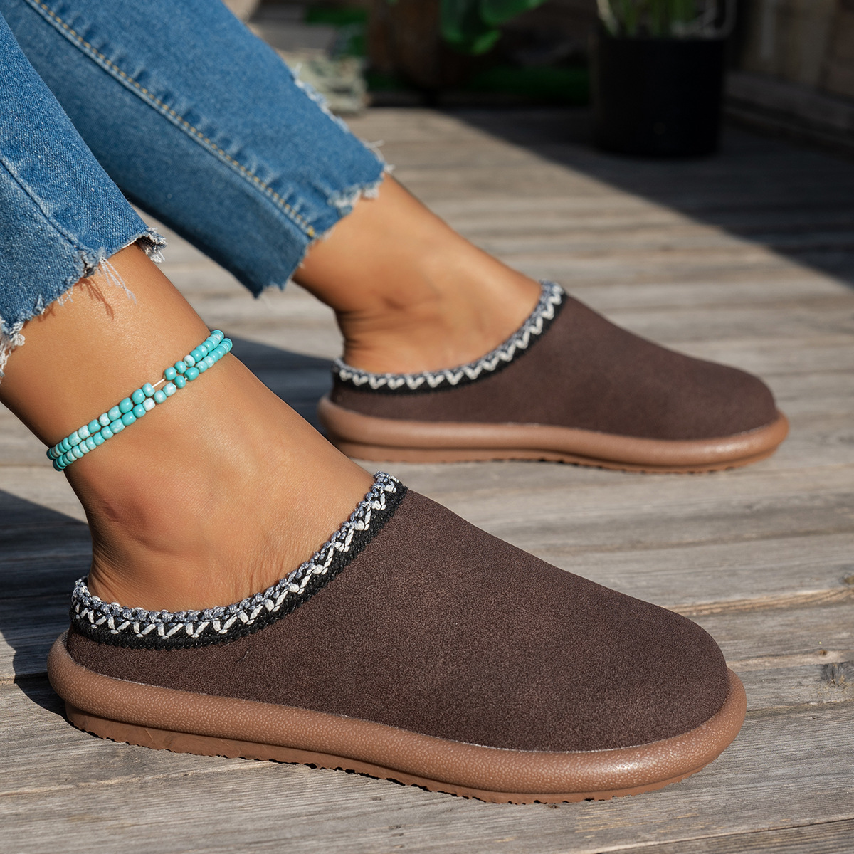 Women's 2025 Embroidered Slipp - Women'S Shoes In Wide Width review and price