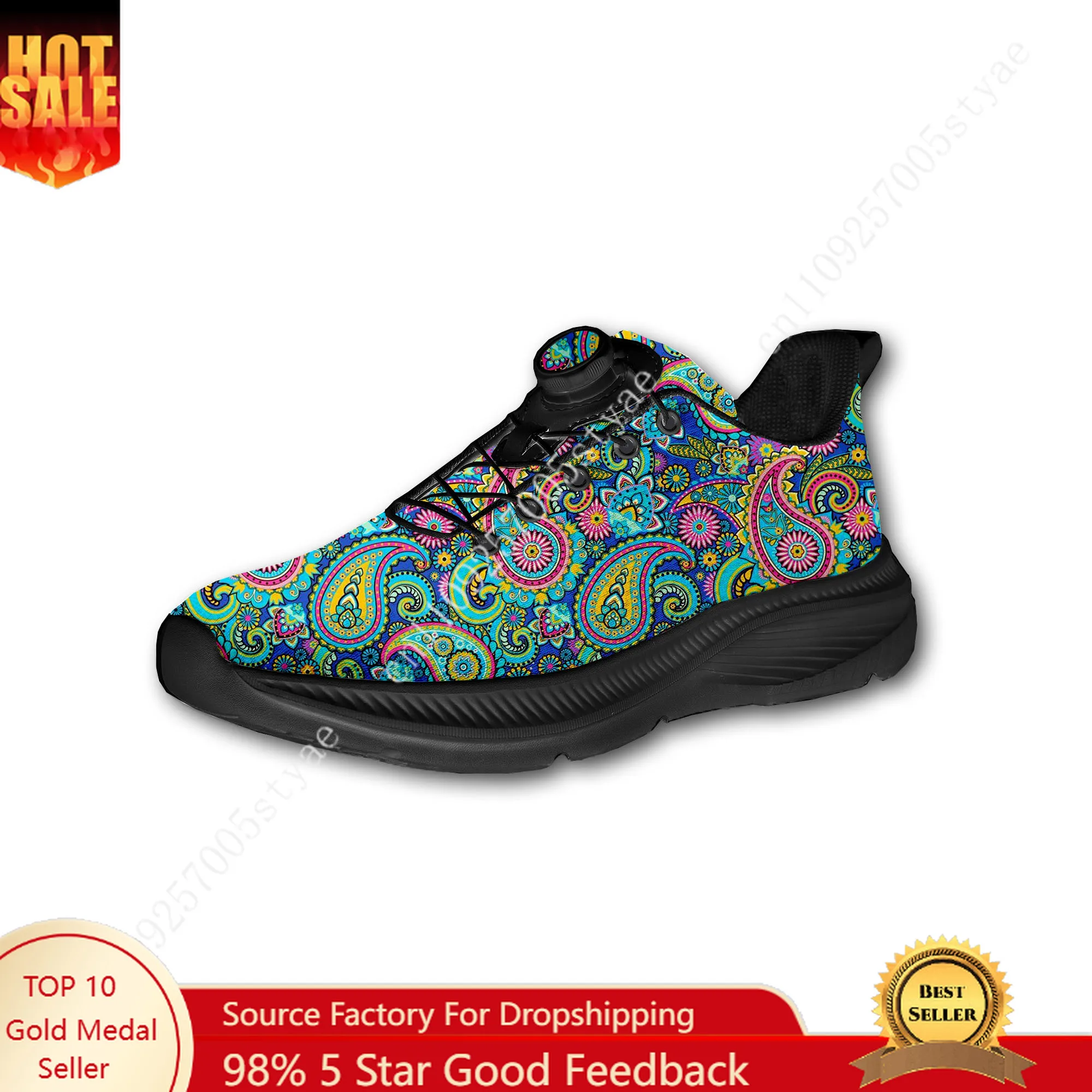 Bohemian Mandala Floral Print  - Women Shoes For Walking review and price