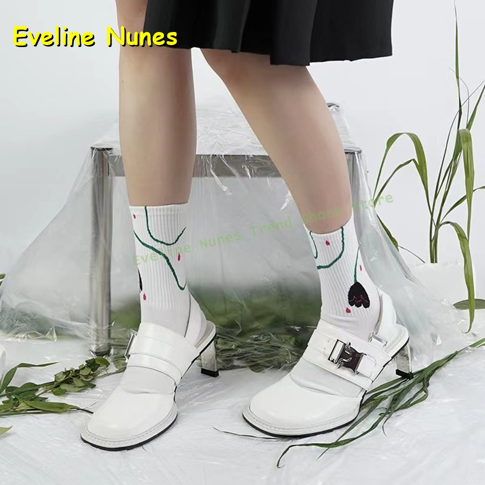 Women's Black Square Toe Buckl - Square Toe Mule review and price