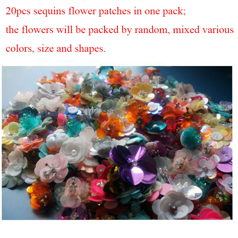 20PCS/Pack Random Sequins Flow - Women Shoes Jeans review and price