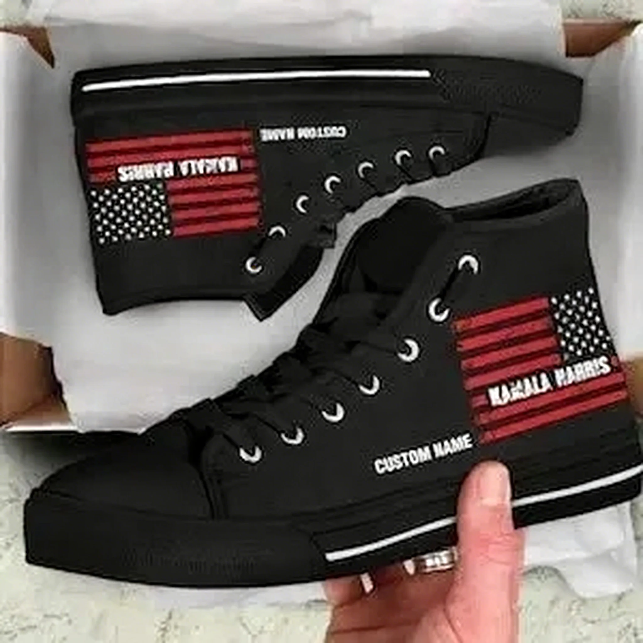 Elections Custom Name High Top - Women Shoes Name review and price