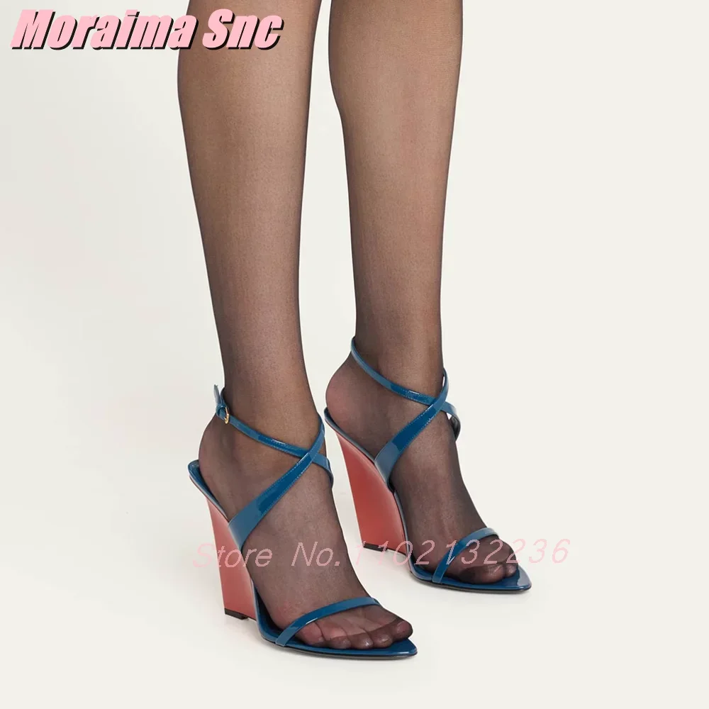 Mixed Colors Wedges Sandals Pa - Kids Shoes Women review and price