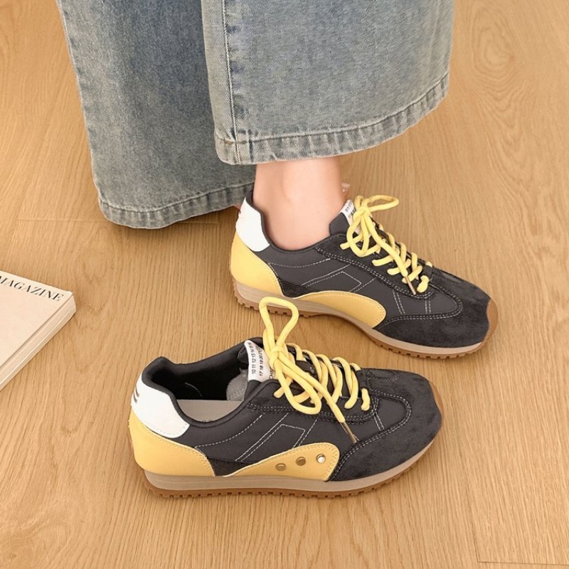 Retro Color Block Sneakers Wom - Women Shoes For Walking review and price
