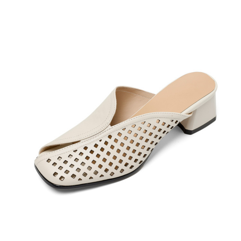 Heels Slippers  Thick Heel  Sl - Women'S Shoes In Wide Width review and price