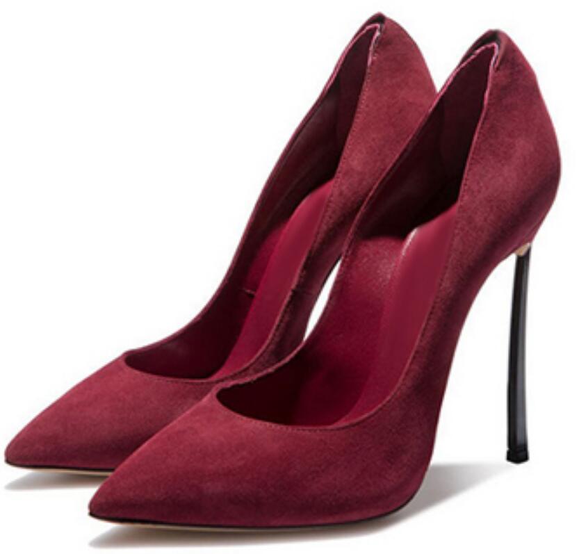 Women Pointed Toe  Blade Pumps - Women'S Shoes Burgundy review and price