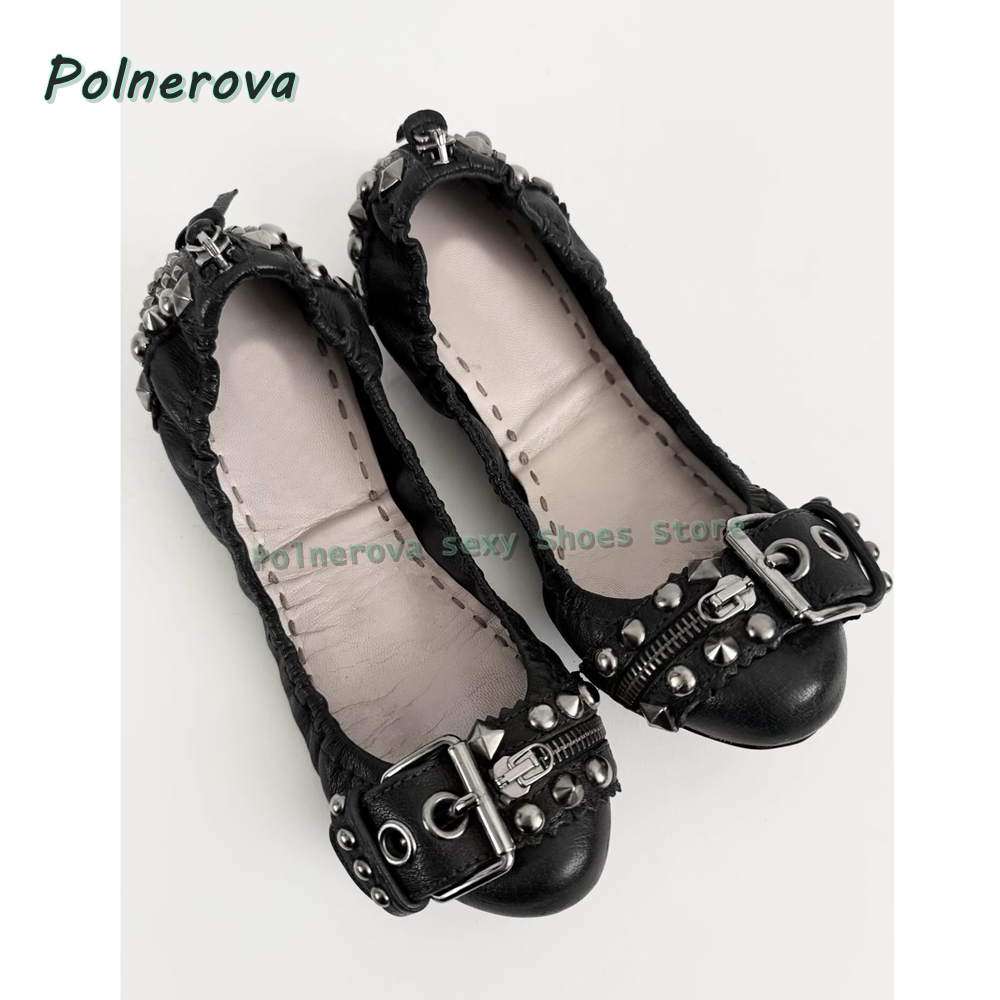 Rivet Belt Buckle Mary Jane Sh - Women'S Shoes Popular review and price