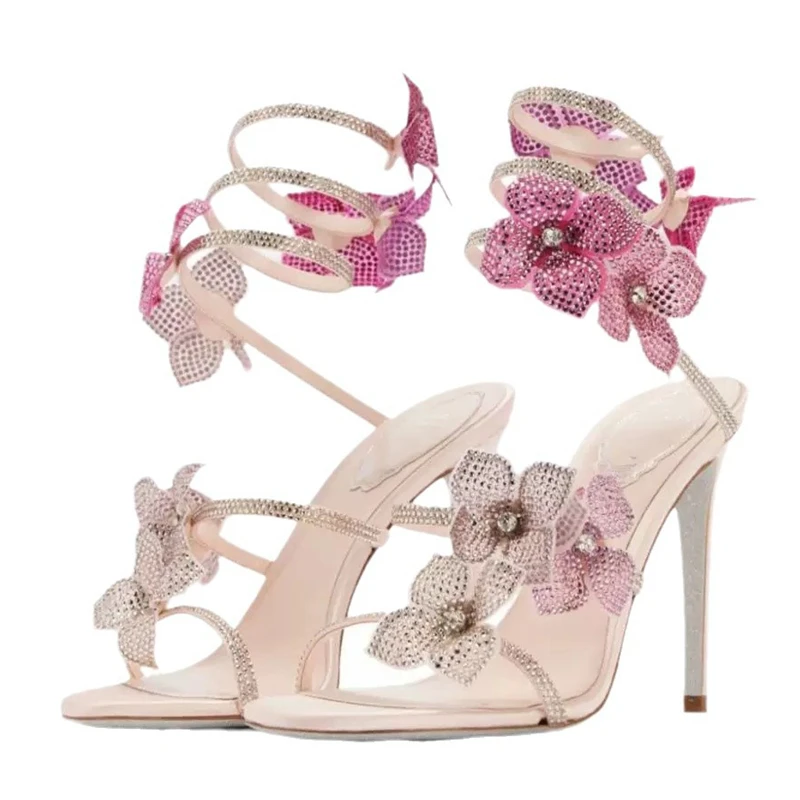Eilyken Sexy CRYSTAL Flower Th - Women'S Shoes Veja review and price