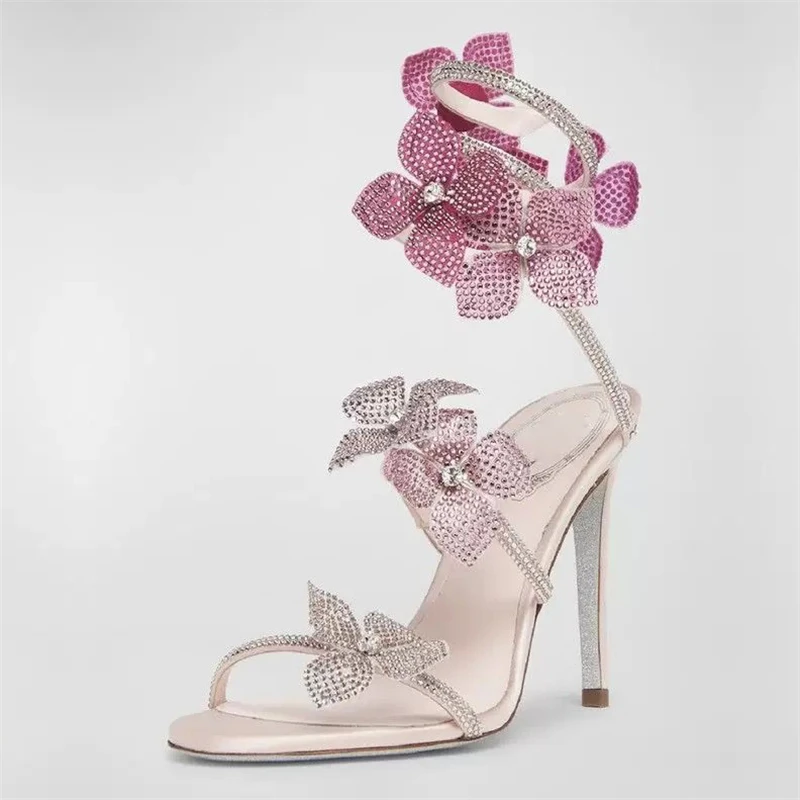 Eilyken Sexy CRYSTAL Flower Th - Women'S Shoes Veja review and price