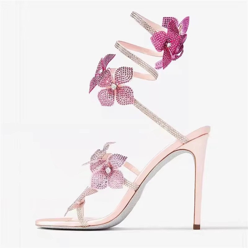 Eilyken Sexy CRYSTAL Flower Th - Women'S Shoes Veja review and price