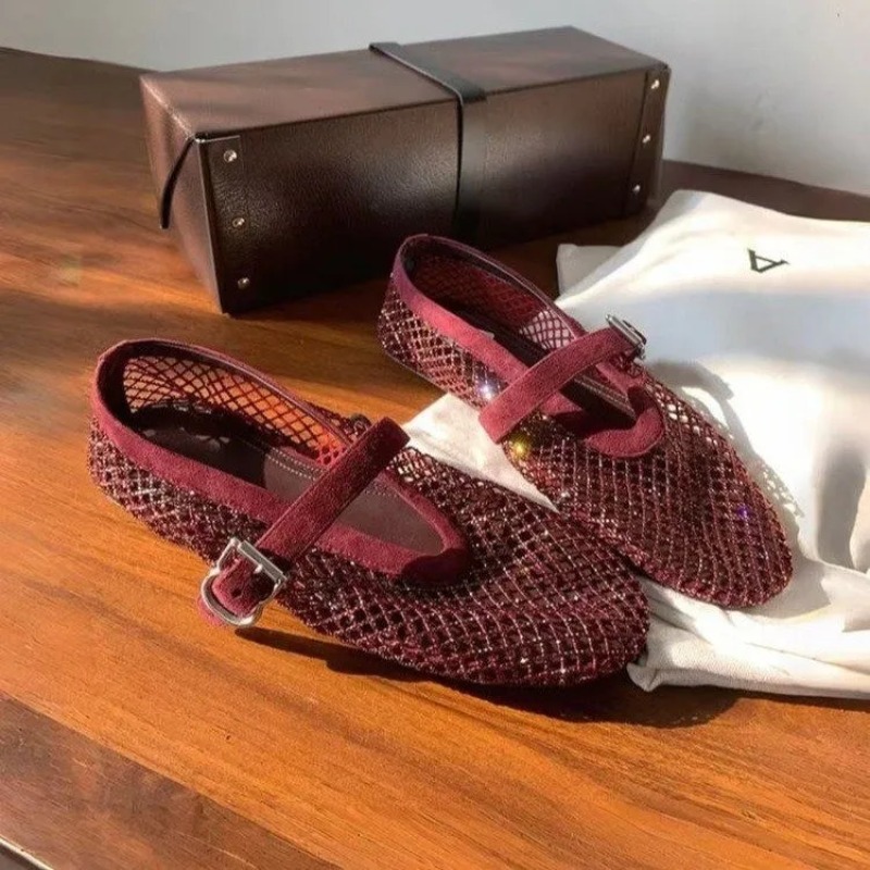 Hollow Rhinestone Baotou Sanda - Women'S Shoes Popular review and price