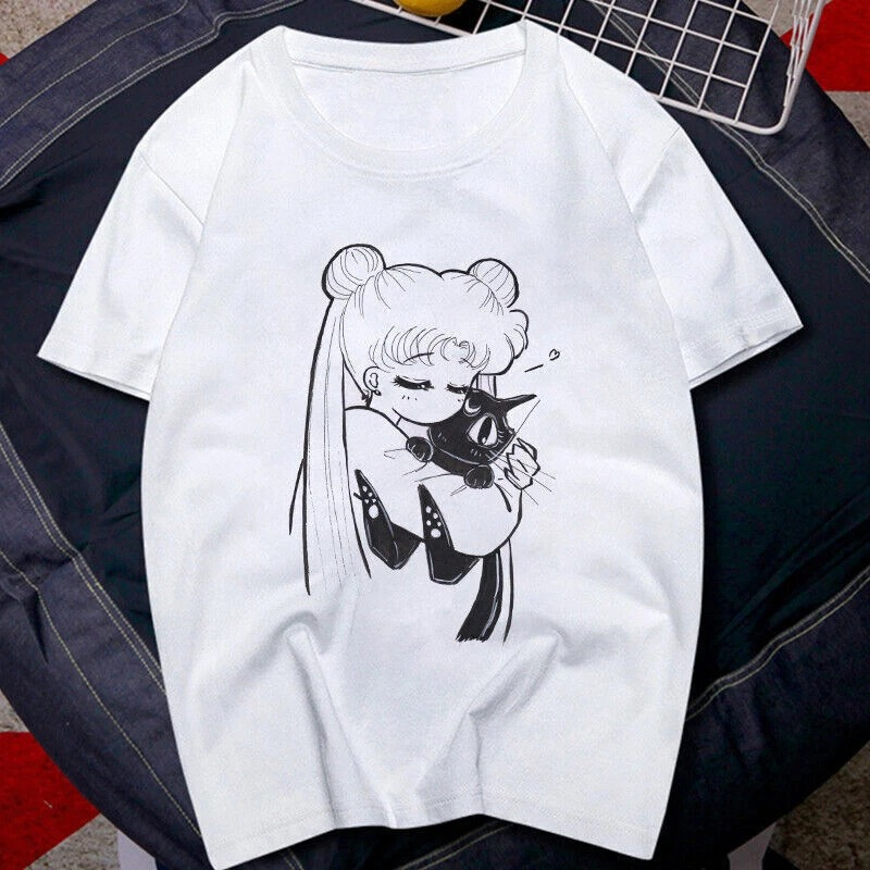 T Shirt 90s Anime Sailor Moon  - Women'S Shoes In The 90S review and price