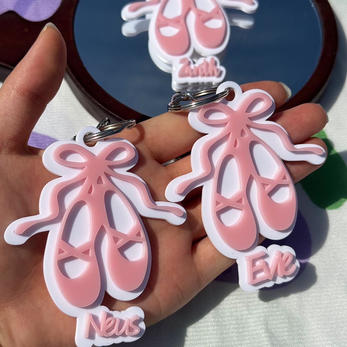 Custom Name Acrylic Keychain P - Women Shoes Name review and price
