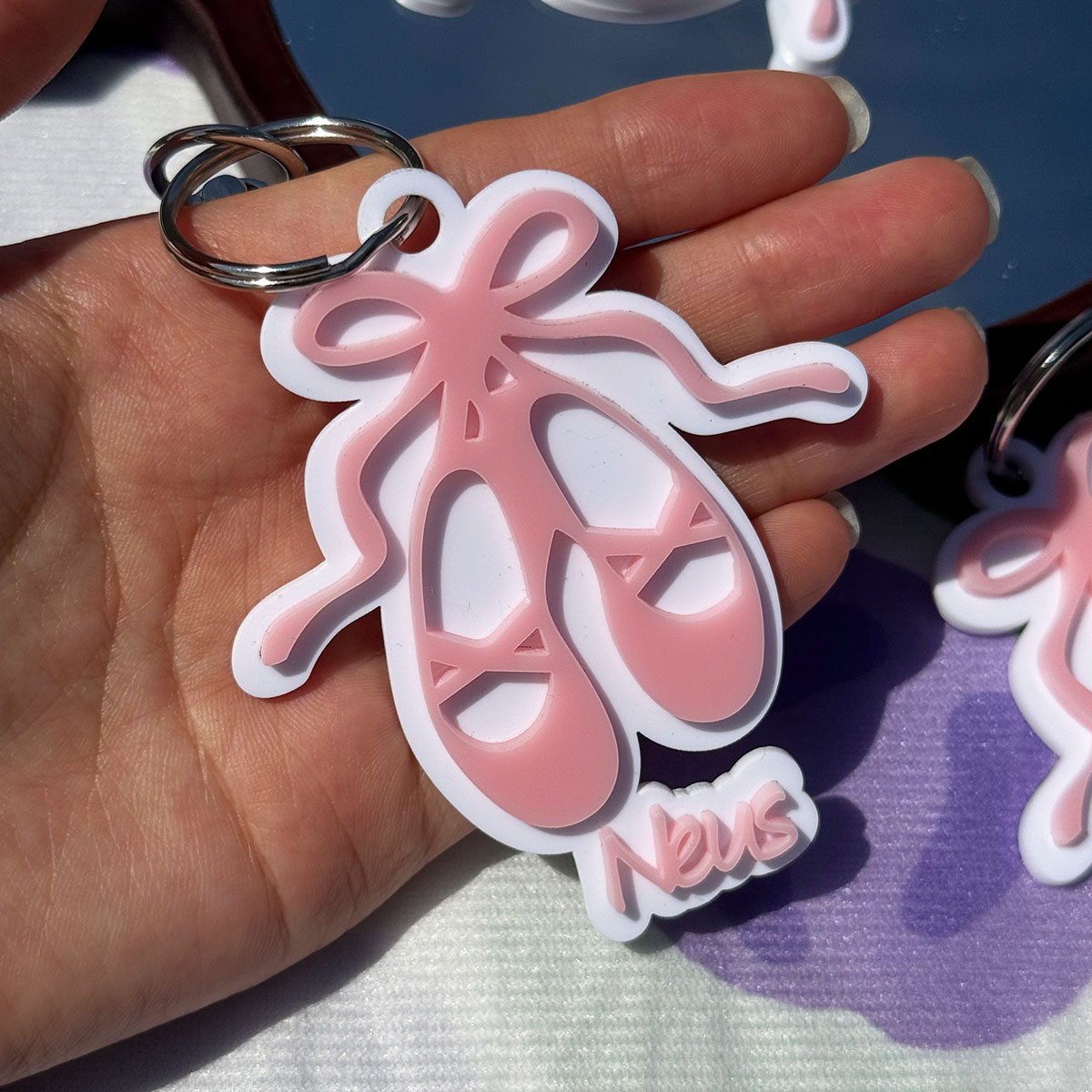 Custom Name Acrylic Keychain P - Women Shoes Name review and price