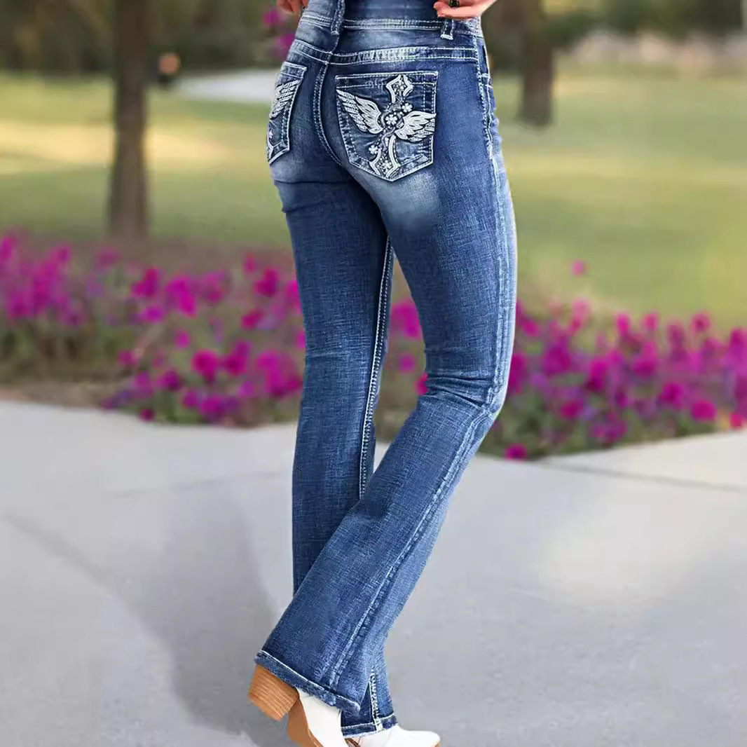 2025 New Women's High Waist Em - Women Shoes Jeans review and price