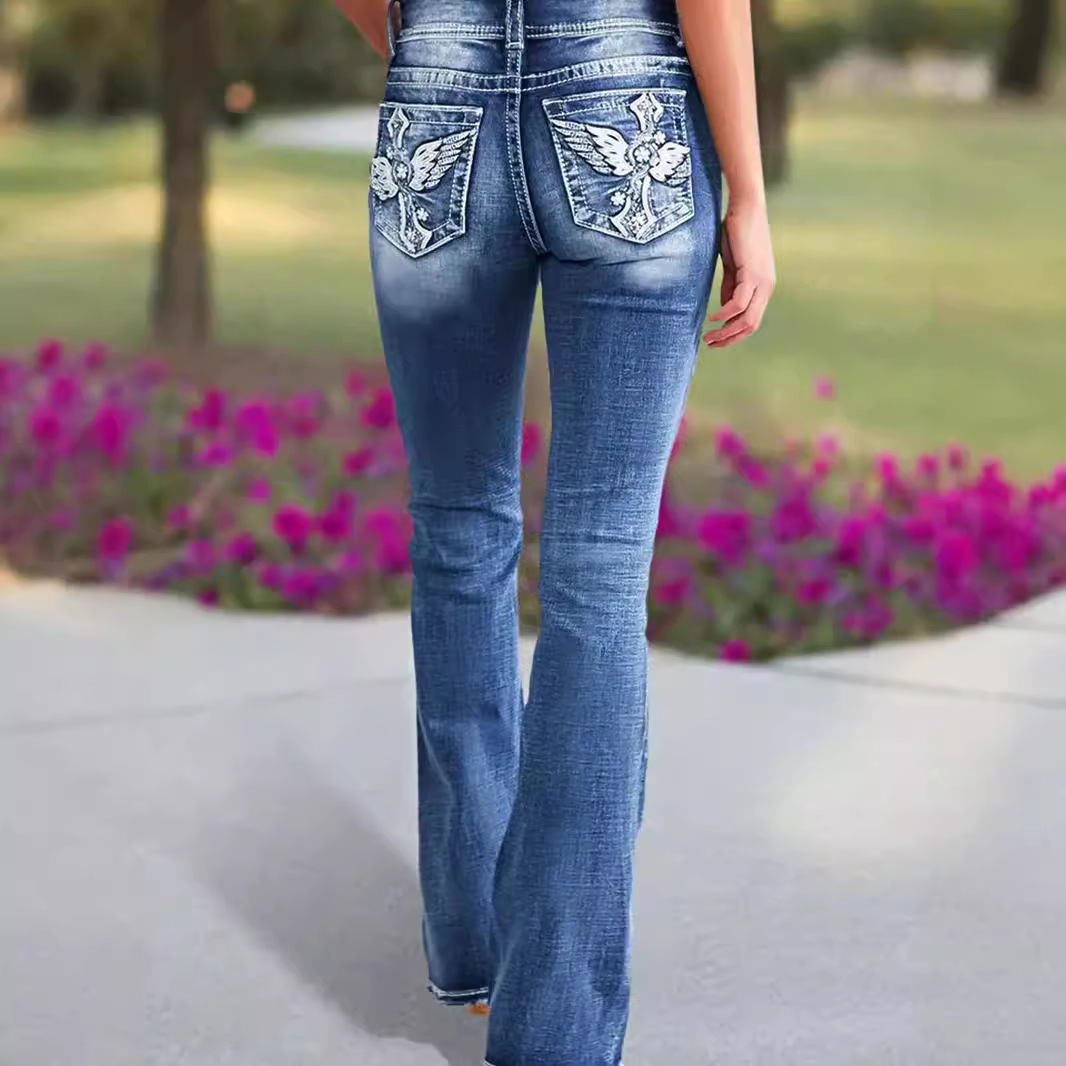 2025 New Women's High Waist Em - Women Shoes Jeans review and price